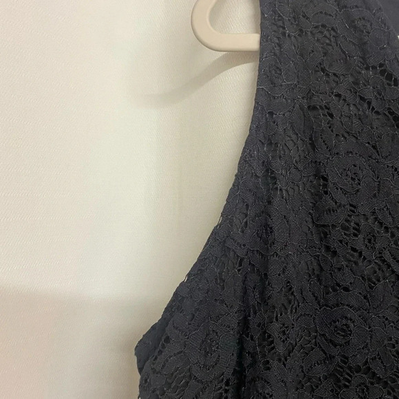 Black Lace Tank Top by Ellen Tracy Company size XXL - Picture 3 of 6